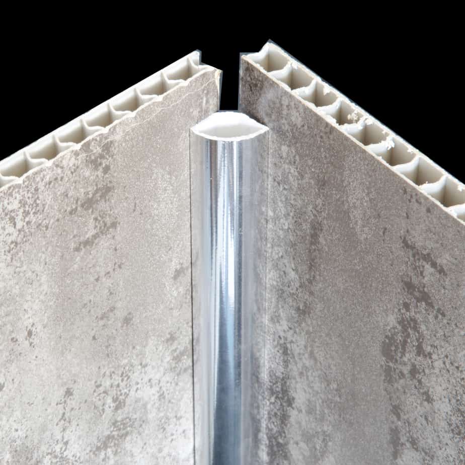 18mm Chrome Internal Corner Quadrant Trim