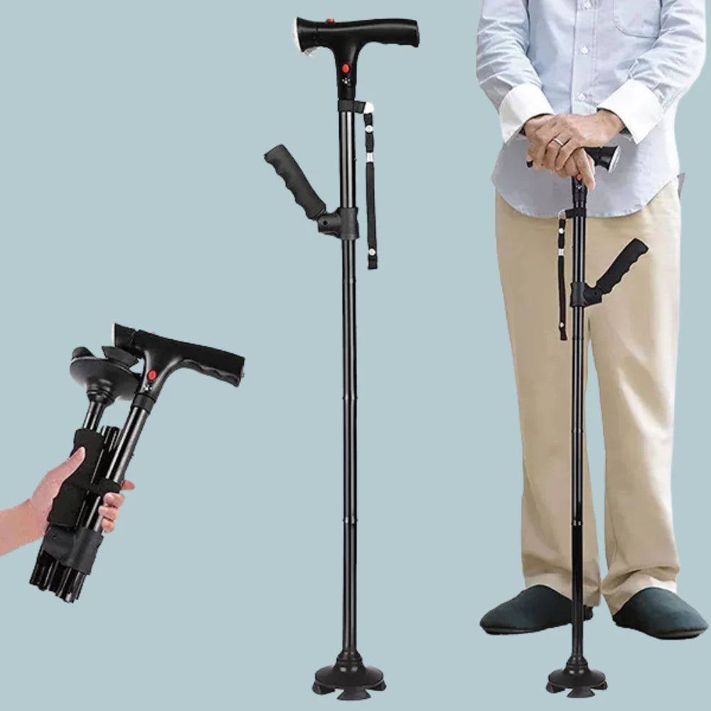 Velora Smart Cane – Retractable & Adjustable