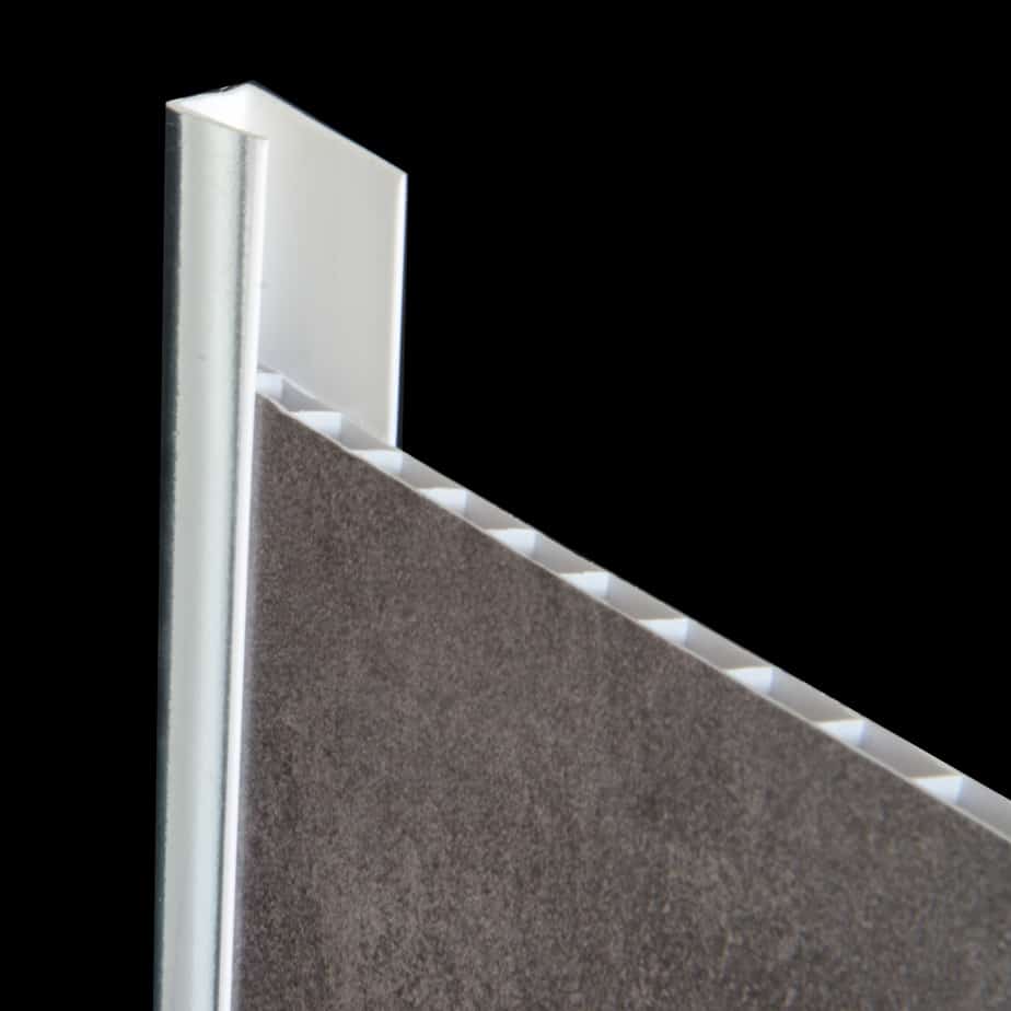 8mm Chrome End Cap Trim