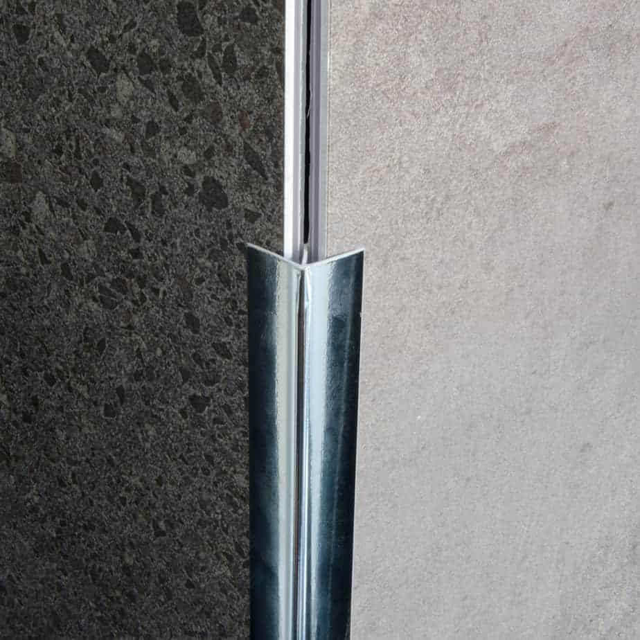 8mm Chrome External Corner Trim