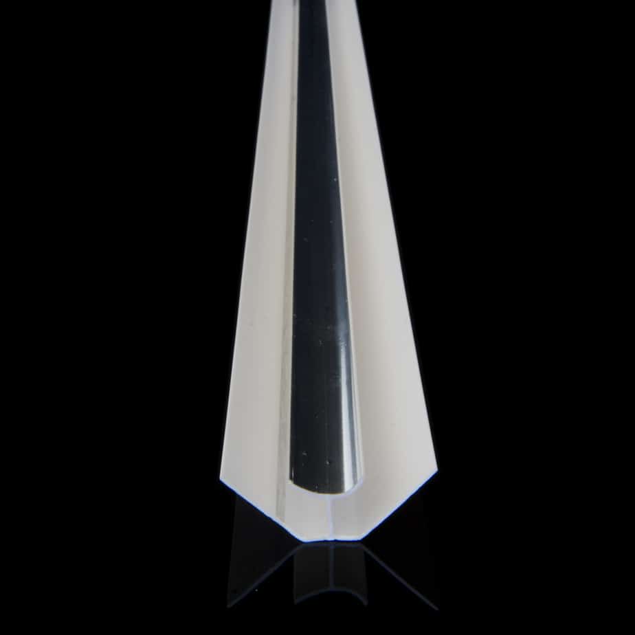 8mm Chrome Internal Corner Trim