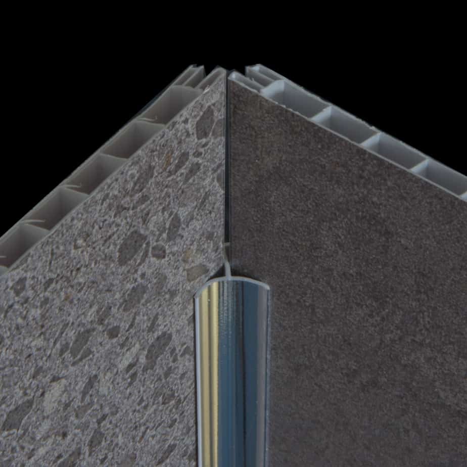 8mm Chrome Internal Corner Trim