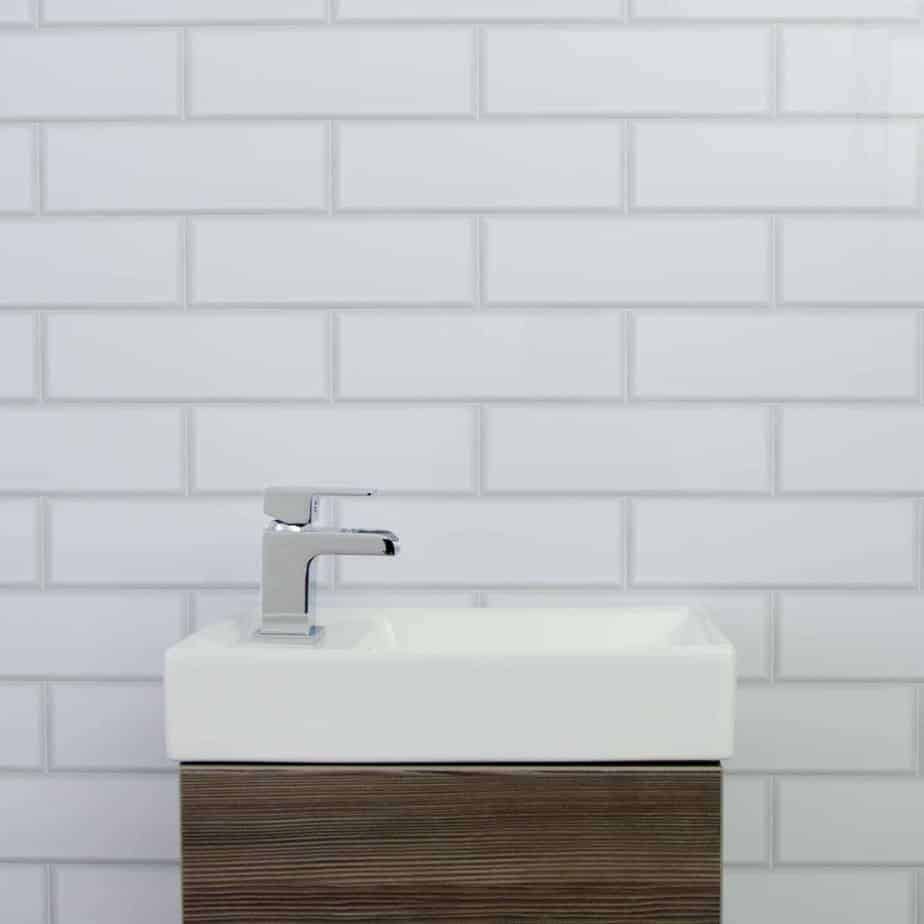 10mm London Tile Gloss Shower Panel 1M x 2.4M