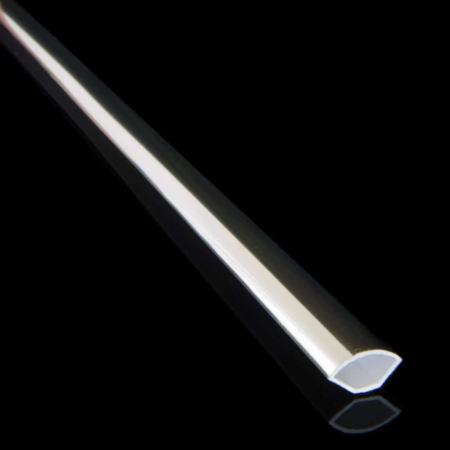 18mm Chrome Internal Corner Quadrant Trim