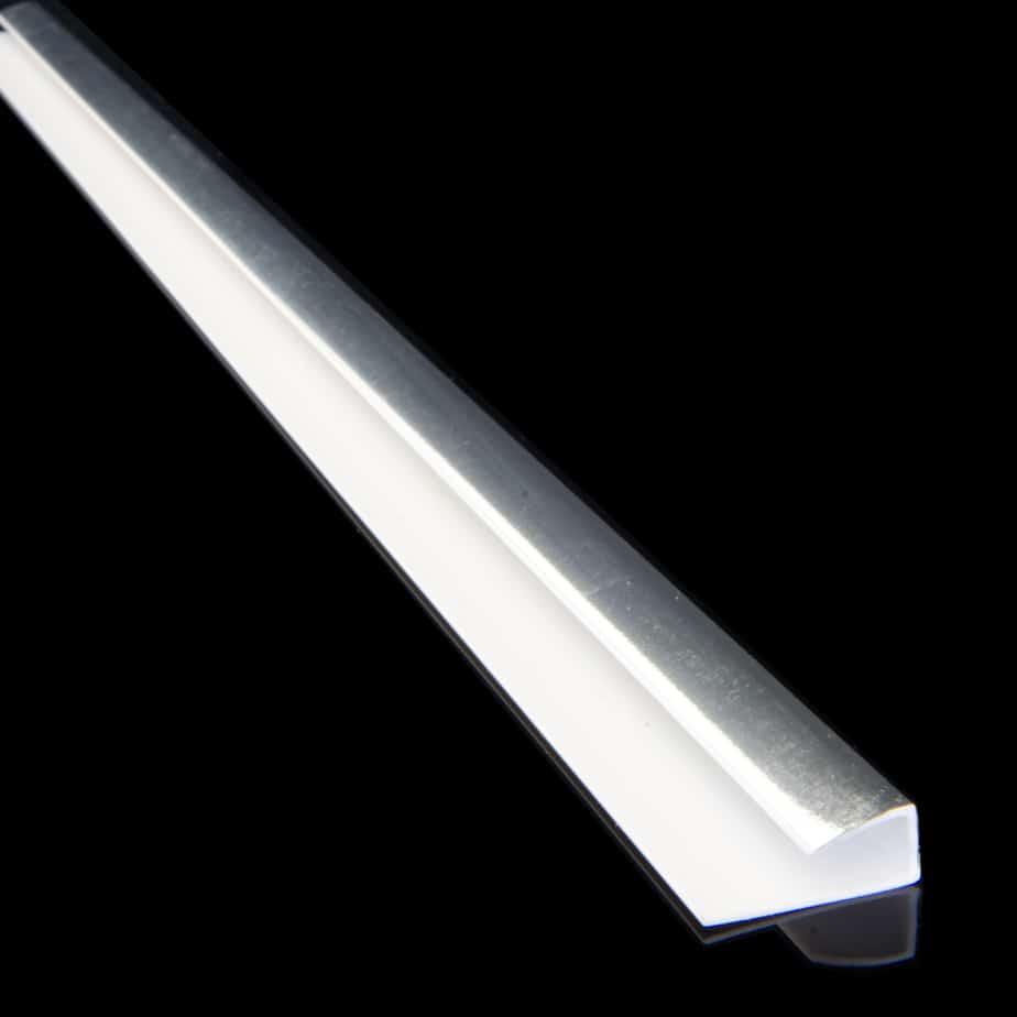 8mm Chrome End Cap Trim