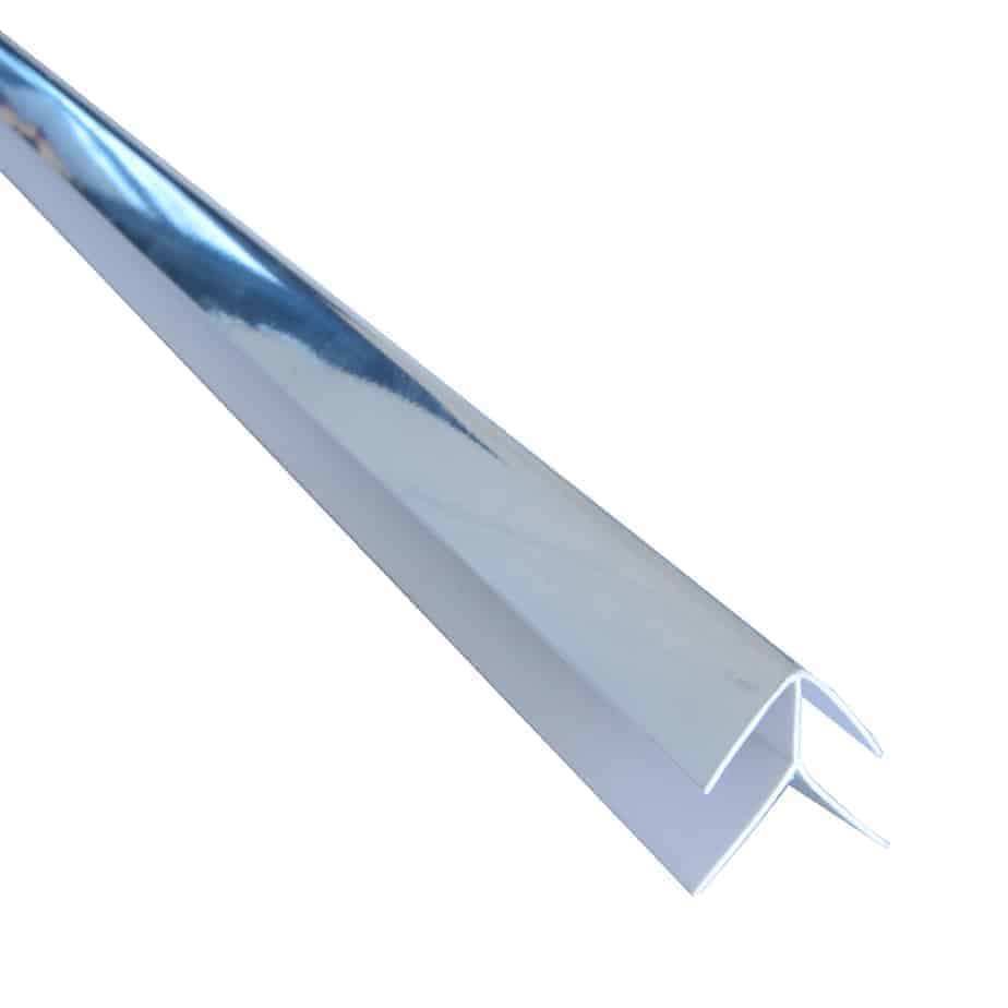 8mm Chrome External Corner Trim