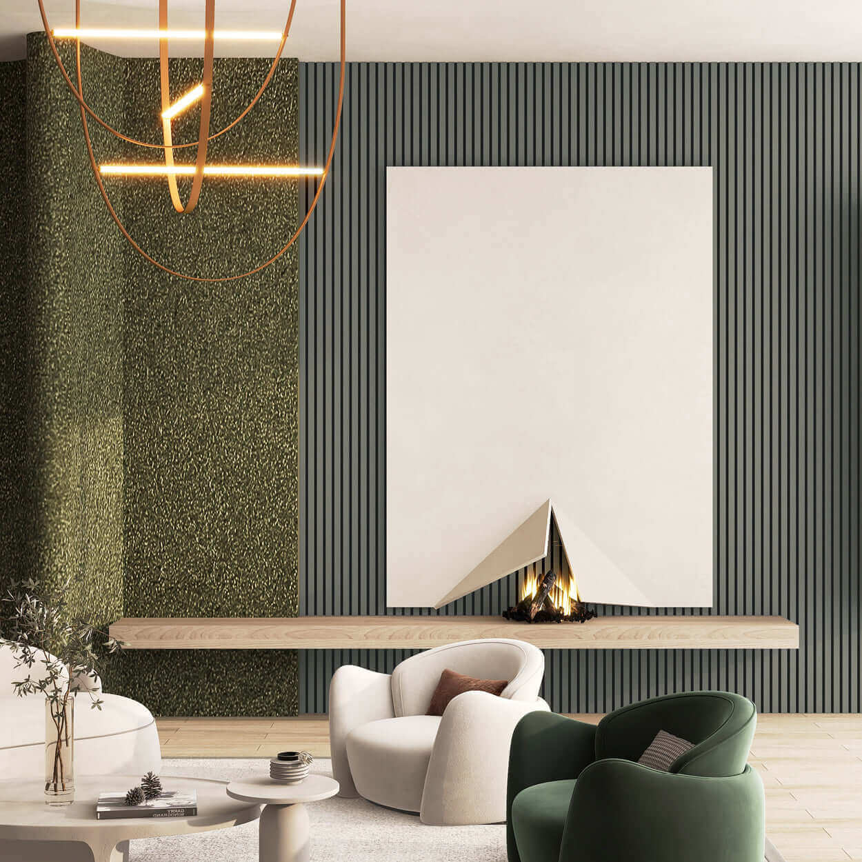 Grey Oak Acoustic Wall Panel