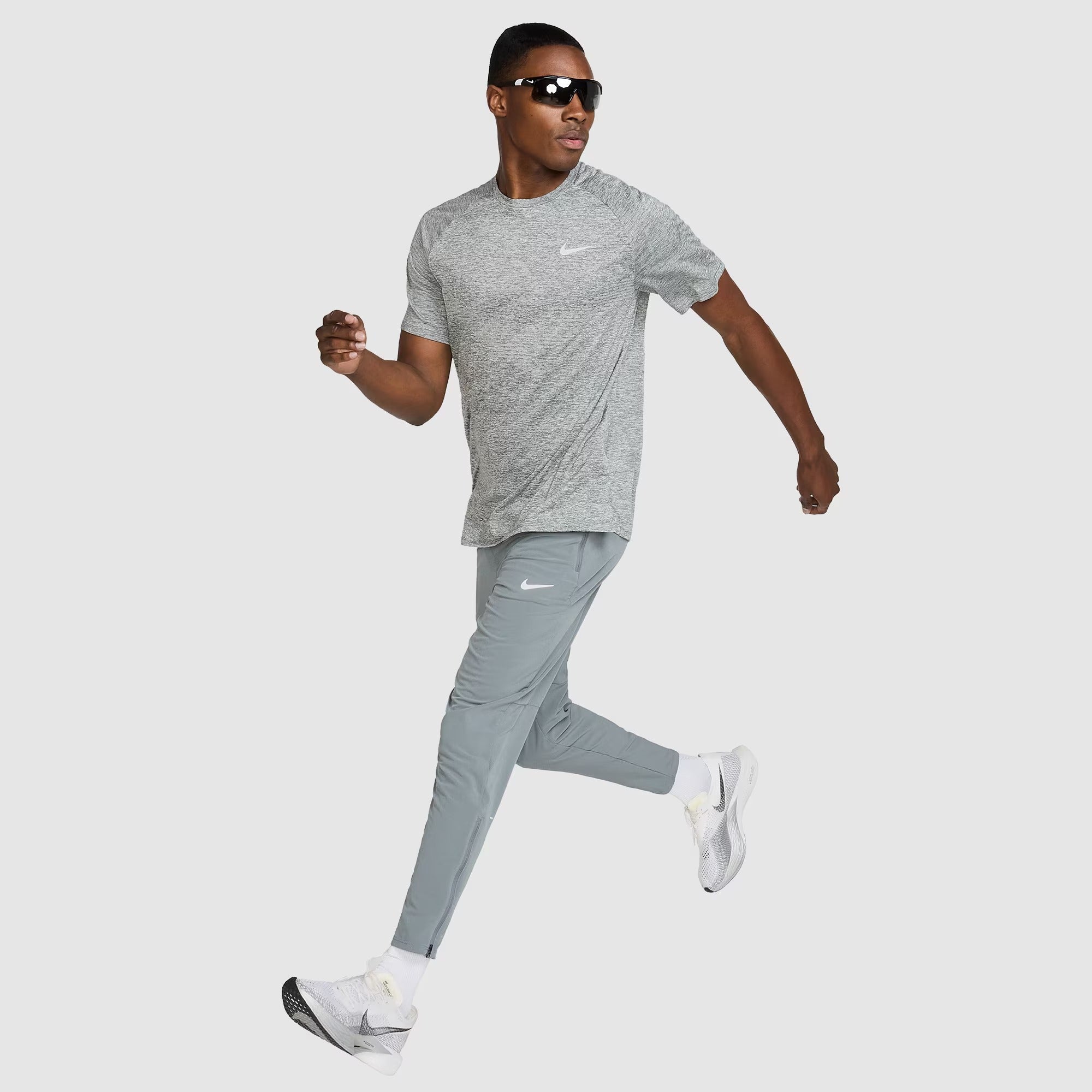 Nike Stride Dri-FIT ADV T-Shirt Smoke Grey/Htr/Reflective Silv