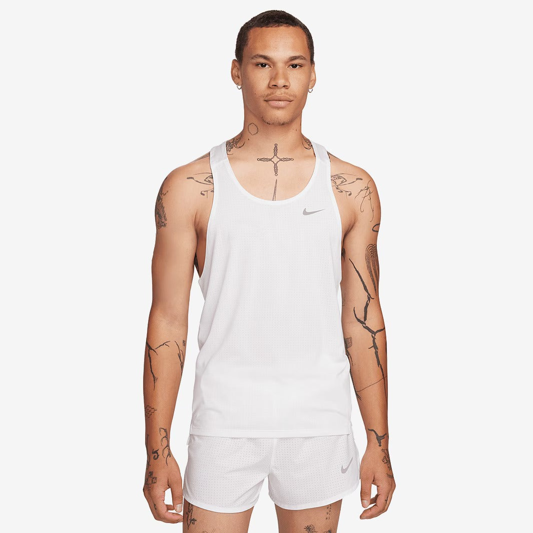 Nike Dri-FIT Fast Singlet Summit White/Reflective Silv