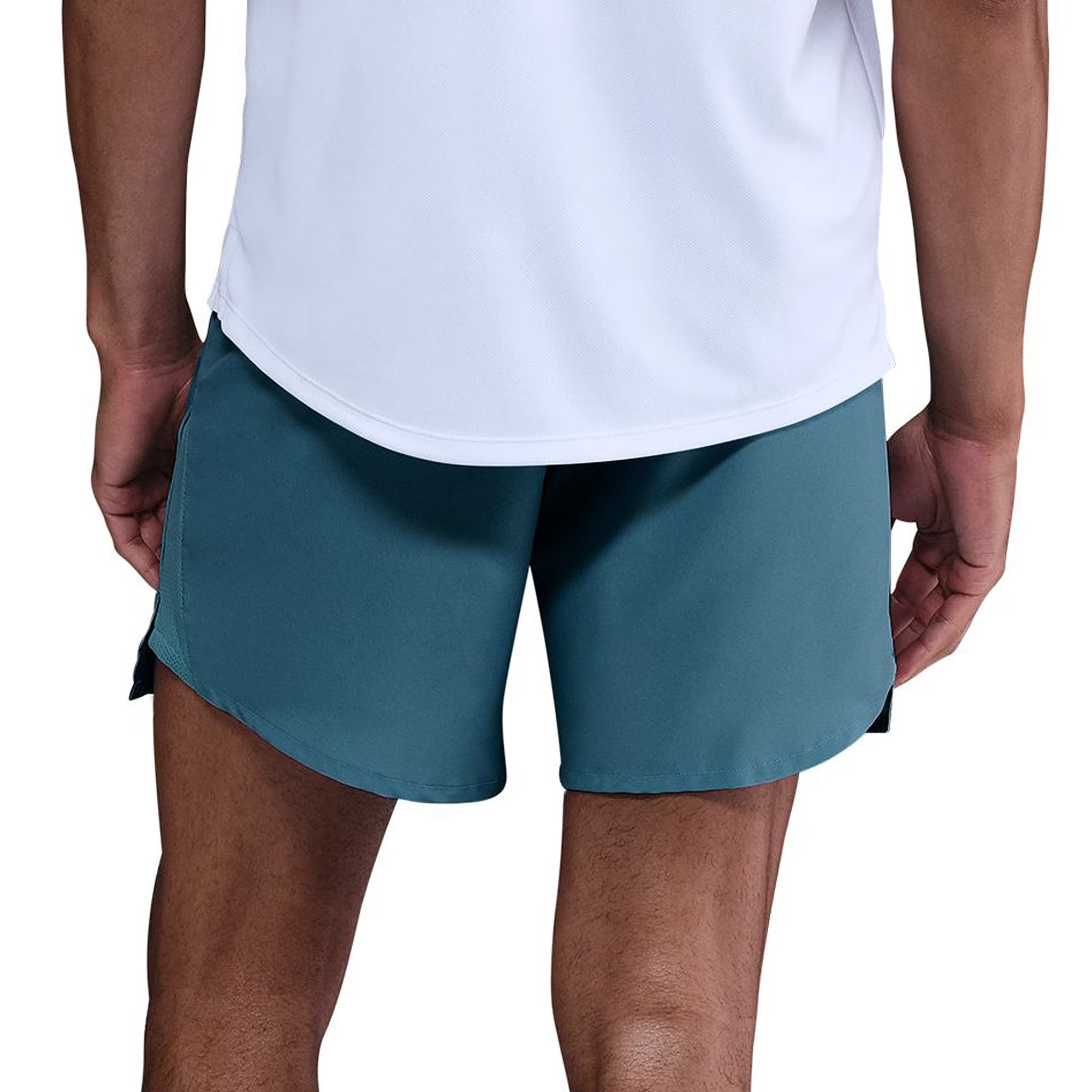 Nike Challenger Brief-Lined 7 Inch Shorts Denim Turq/Reflective Silv