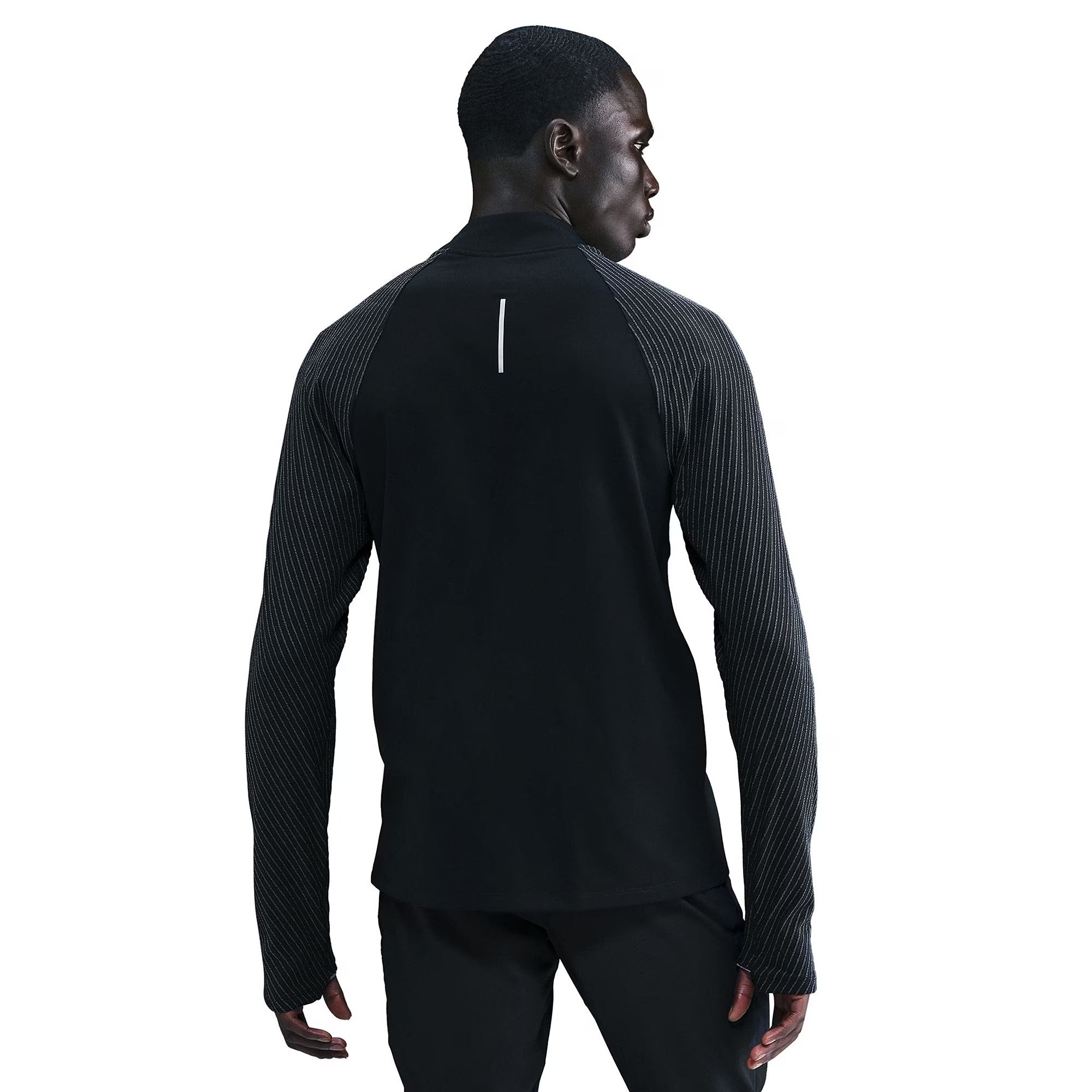 Nike Dri-Fit Reflective Long Sleeve Top Black/Reflective Silv