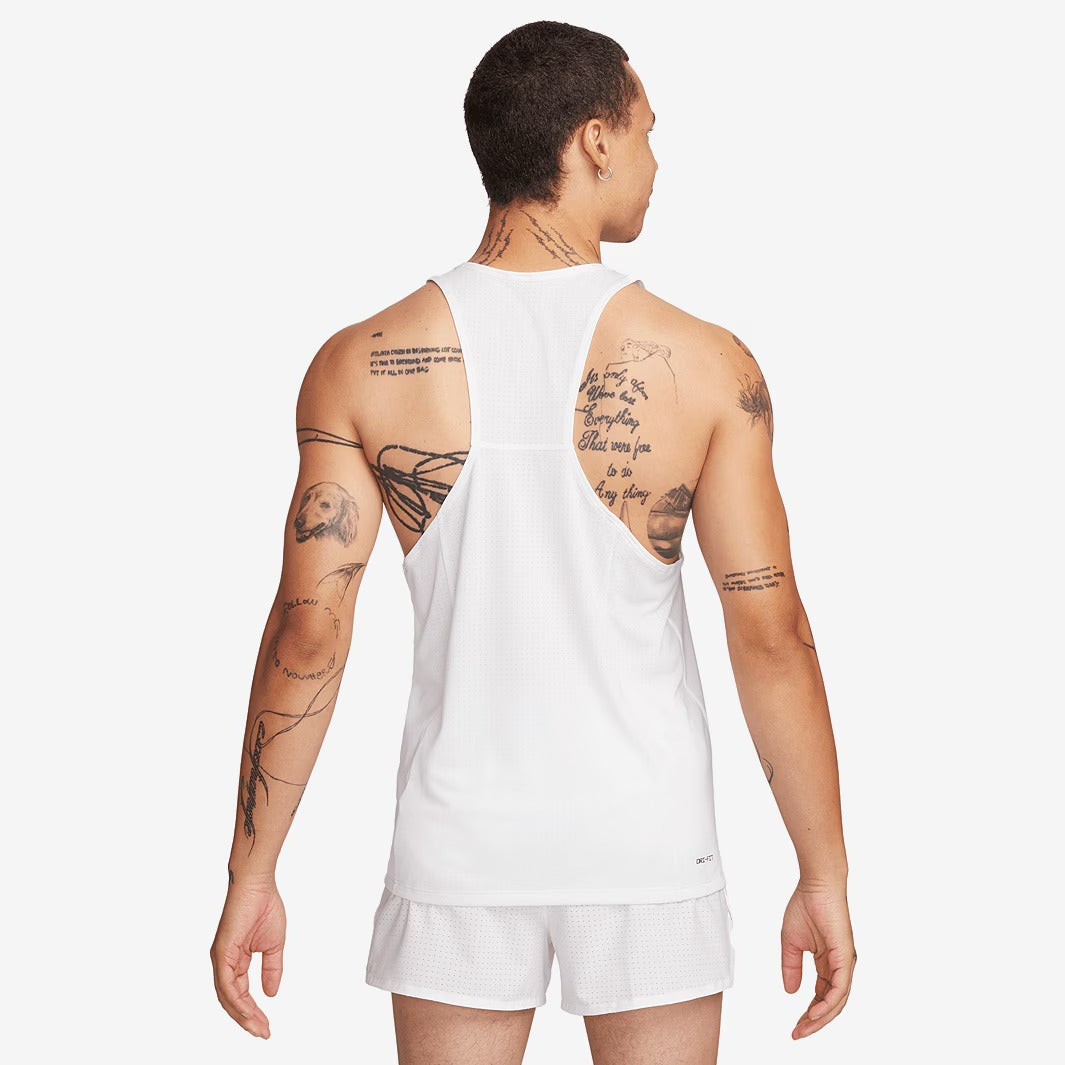 Nike Dri-FIT Fast Singlet Summit White/Reflective Silv