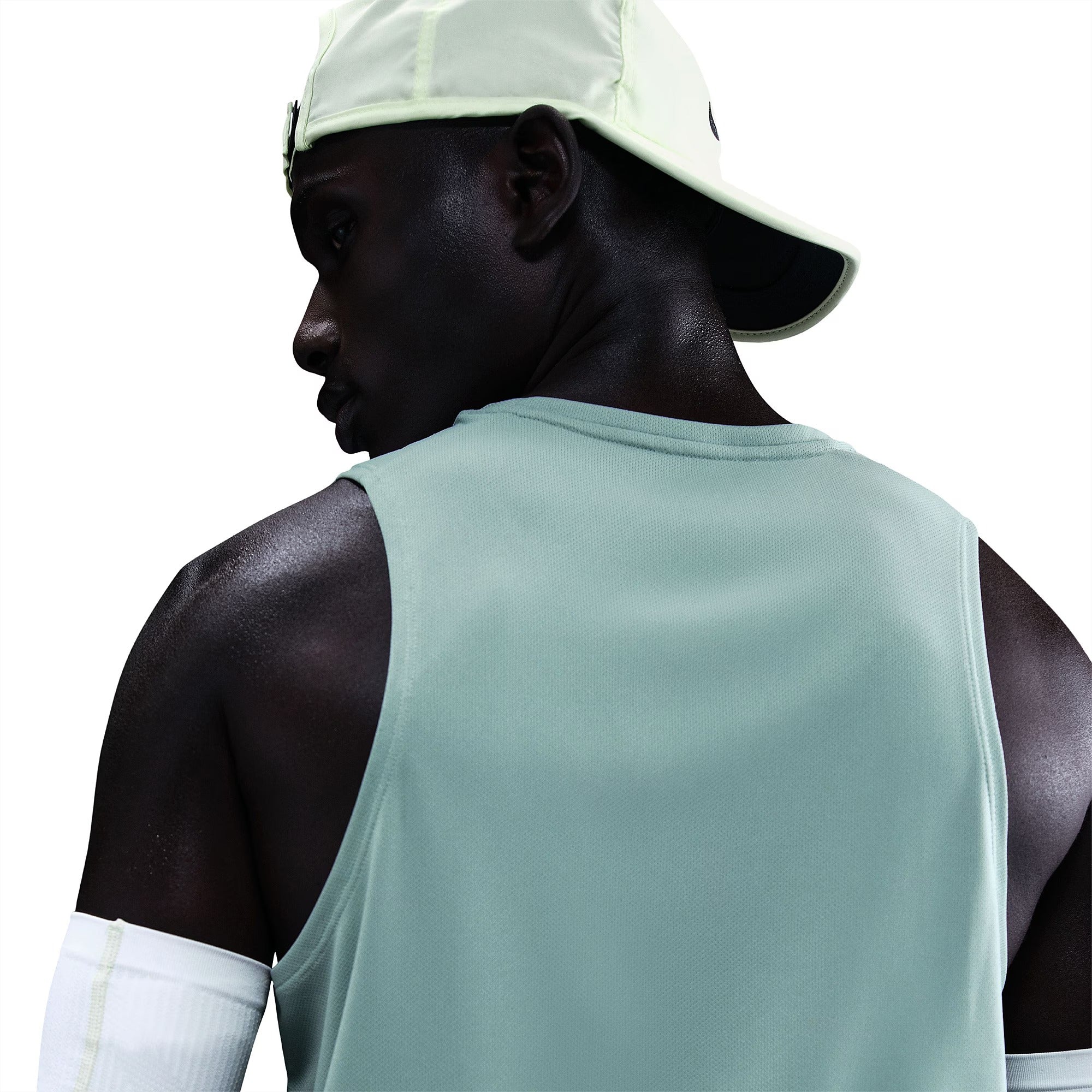 Nike Dri-FIT Miler Singlet Cannon/Reflective Silv