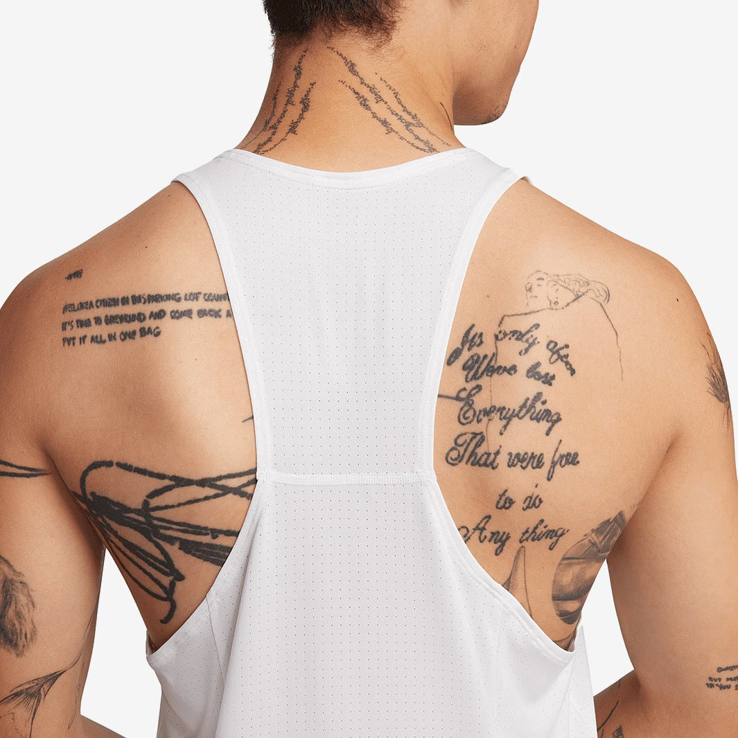 Nike Dri-FIT Fast Singlet Summit White/Reflective Silv